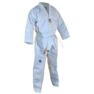Dobok Clasico de Cuello Blanco