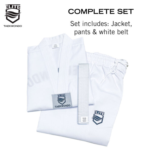 Dobok Clasico de Cuello Blanco - Image 2